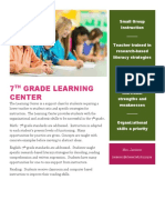 7th Grade Learning Center