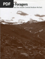 Aldenderfer 1998 - Montane Foragers - Asana and The South-Central Andean Archaic