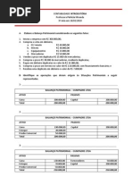 Exercicios Contabilidade 01 Gabarito