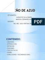 Diseño de Azud