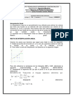 Interpolación Lineal