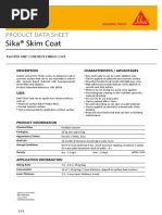 Sika Skim Coat Pds en