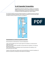 Válvula de Expansión Termostática