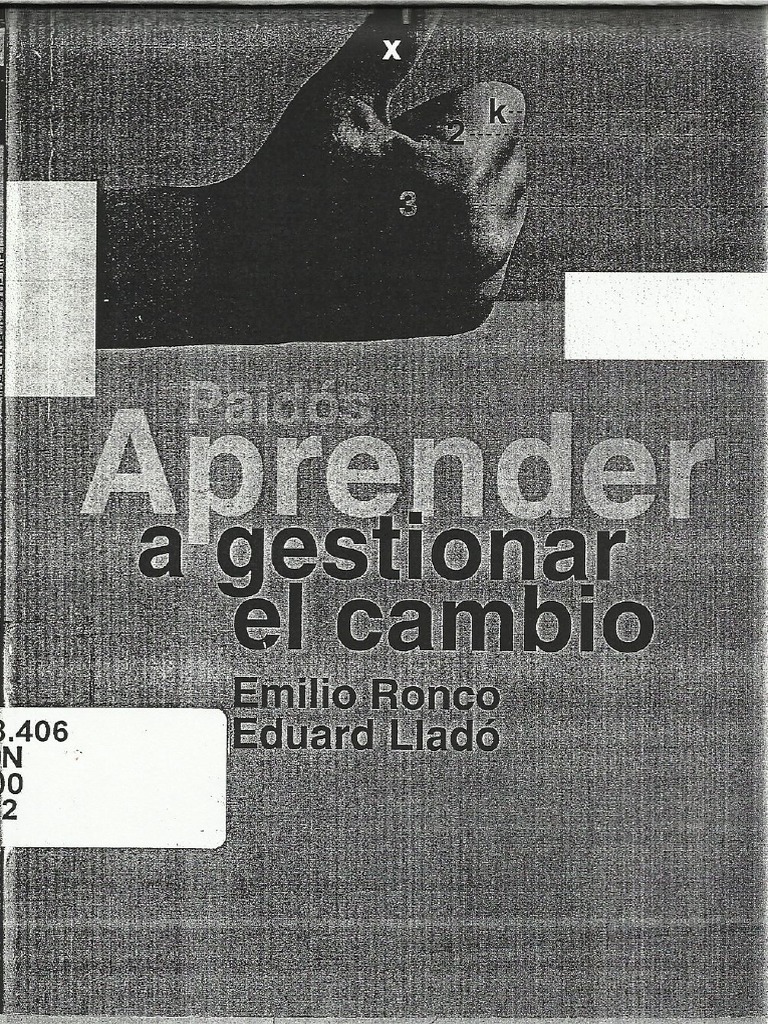 Aprender A Gestionar El Cambio | PDF