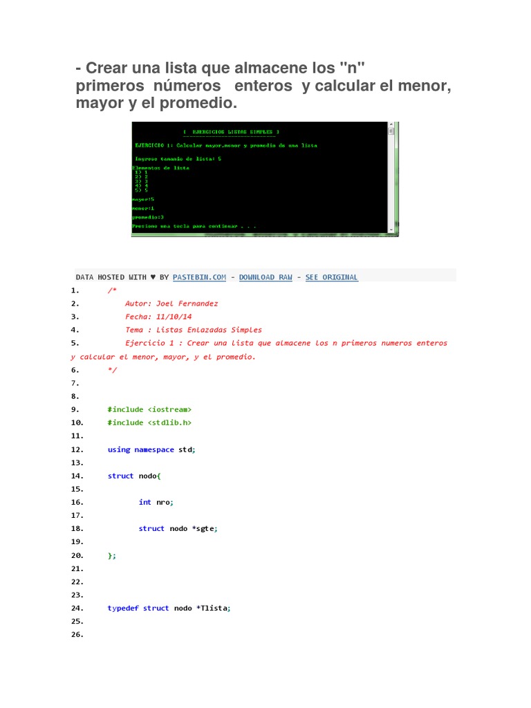 C++ LISTAS ENLAZADAS | C ++ | Gestión de tecnología de la información