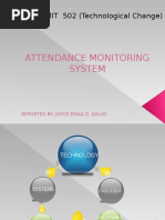 Attendance Monitoring System