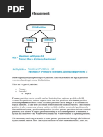 Disk Management