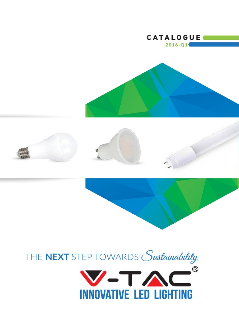 V-TAC LED Spotlight Catalog Overview | PDF | Incandescent Light Bulb ...