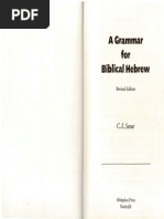 Download Seow CL - A Grammar for Biblical Hebrew 1995 2nd edpdf by Balint Kiss SN359302325 doc pdf