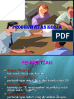 Produktivitas Kerja