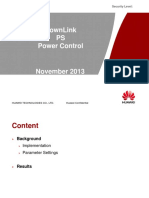 Downlink Ps Power Control: Security Level