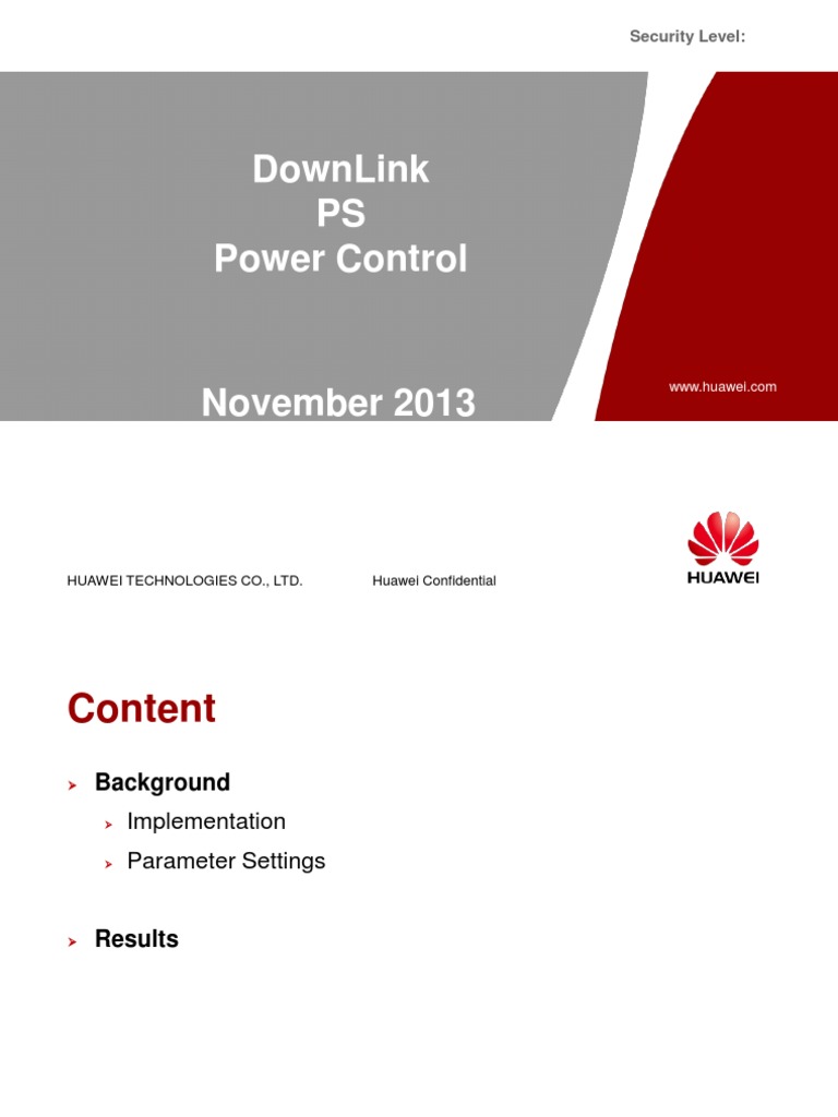 Downlink Ps Power Control: Security Level | PDF | Computers