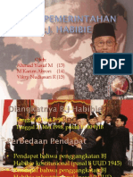 Masa Pemerintahan BJ Habibie