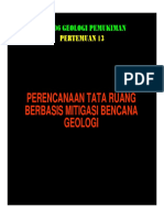 Geologi Pemukiman Pertemuan 13 PDF