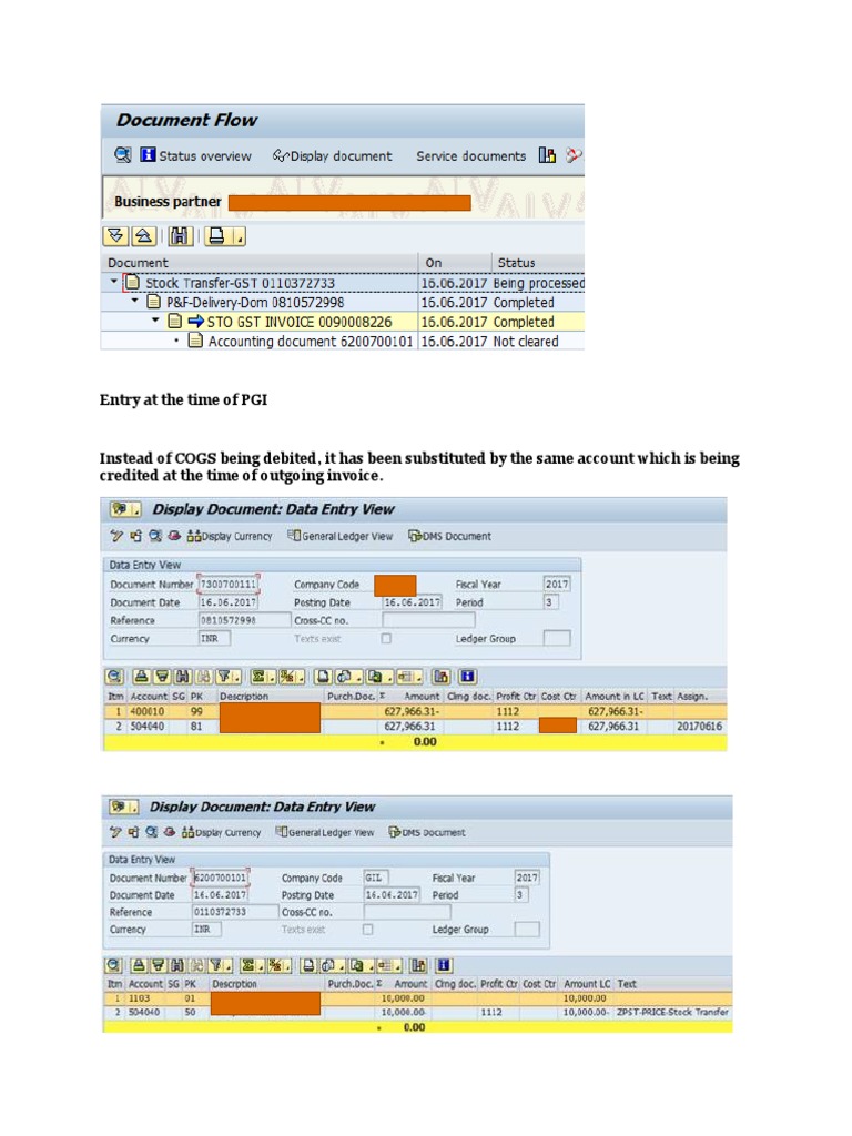 GST STO Solution | PDF