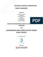 Technical Assistance & Project Preparation Grant Agreement: Cakranegara Mini Hydro Electric Power Plant Project