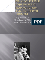 Doprinos Nikole Tesle Razvoju Nauke o Elektromagnetnim Pojavama