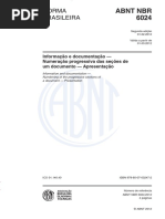 Nbr 6024-2012 - Numeração