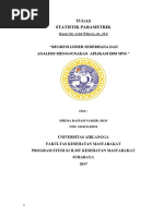Download Makalah Tugas Regresi Linier Sederhana by hikma nadjib SN359315202 doc pdf