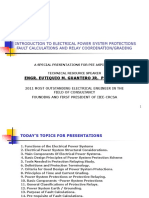 Introduction To Electrical Power System and Faults