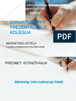 Marketing Hotela