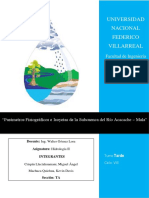 Parámetros Fisiográficos e Isoyetas de la Subcuenca del Río Acacache – Mala