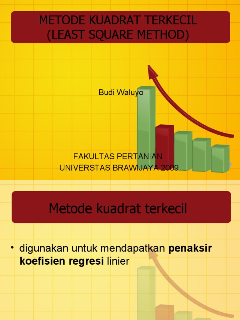 Metode Kuadrat Terkecil dalam Regresi | PDF | Correlation And ...