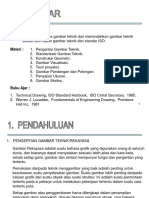 Materi Gambar Teknik Pertemuan 2 Kelas X TKR