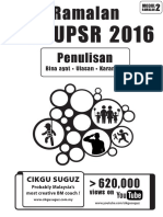 Modul 2 - Penulisan (Jawapan Contoh)