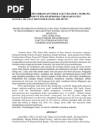 Download JURNAL PROSES PENAMBANGAN TIMAH ALLUVIAL PADA TAMBANG BESAR NUDUR HILIR PTdocx by Ersyad Fikriansyah SN359321554 doc pdf