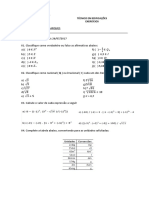 Exercícios Revisão Edificações