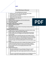 Check List Kompresi Bimanual