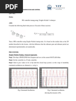 EXP No.: Date:: Che 3002 Process Instrumentation and Control