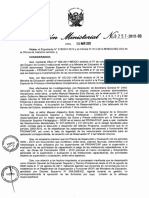 Resolución Ministerial sanciona a Guillermo Molinari actual viceministro de Gestión Pedagógica