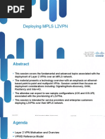 10 - Deploying Mpls l2vpn