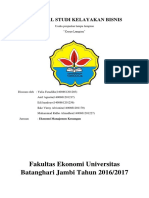 Proposal Studi Kelayakan Bisnis