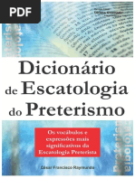 Dicionário de Escatologia Do Preterismo
