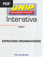 Estruturas Organizacionais (Slide)