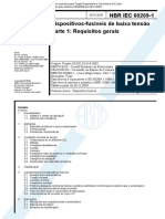 NBR IEC 60269-1 - Dispositivos-Fusíveis de Baixa Tensão - Parte 1 Requisitos Gerais
