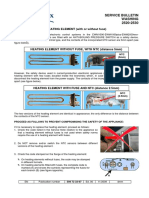 HEATING ELEMENT (With or Without Fuse) : Service Bulletin Washing 2520-2530