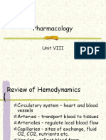 Pharmacology: Unit VIII