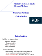 MECH4450 Introduction To Finite Element Methods