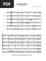 Lamento d' arianna - O Teseo, o Teseo mio 5v