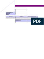 GL Account Analysis - Summary Sheet: Account Period Accounted Currency