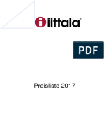 Iittala Preisliste 2017