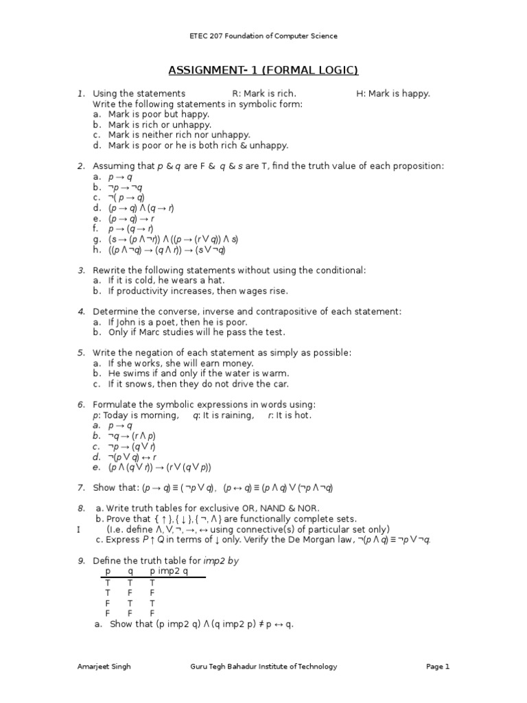 Assignment Pdf Graph Theory Function Mathematics
