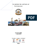 Global Supplier Quality Manual - Fifth Edition RO