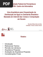 Uma Arquitetura para Orquestração da Distribuição de Água no Semiárido Brasileiro Baseada em Internet das Coisas e Computação em Nuvem (Apresentação)