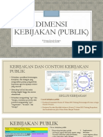 DIMENSI KEBIJAKAN (PUBLIK) Nadianne