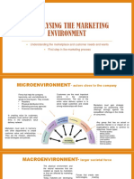 Analyzing The Marketing Environment